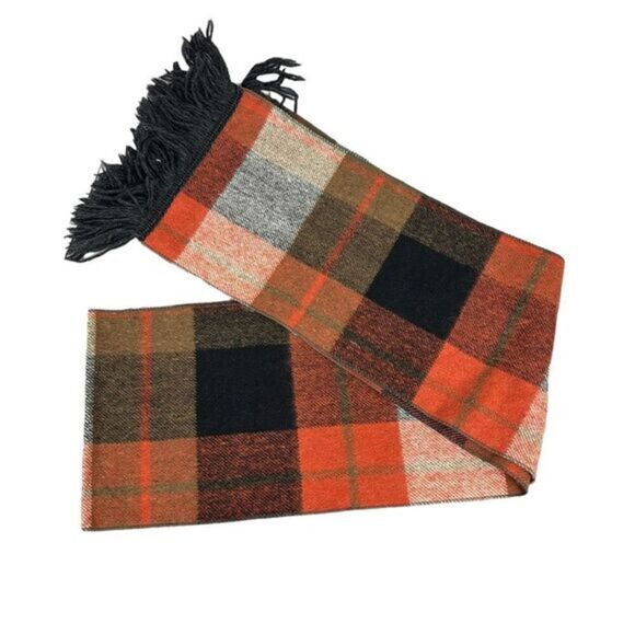 Vintage Betmar plaid wool blend scarf - Picture 1 of 7